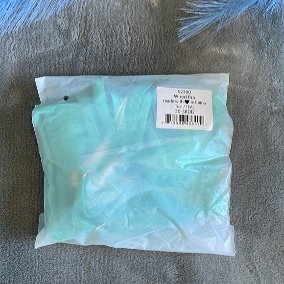 Wired bra - 30-38 DD - Teal - We are HAH(FP) - NWT - #62300 - Picture 8 of 10